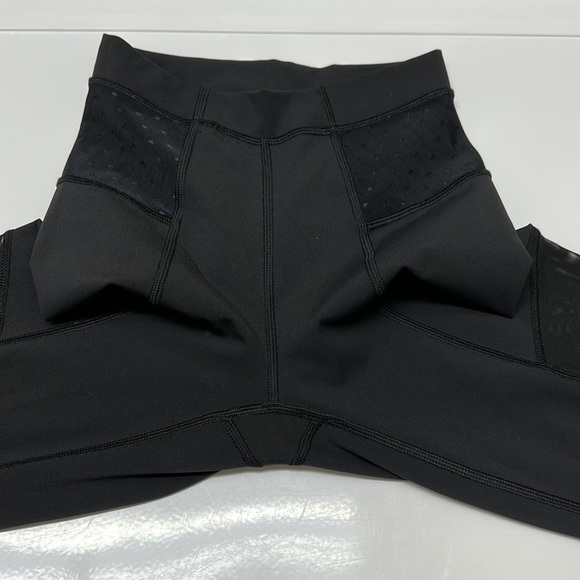LIKE NEW! Lululemon Just Breathe Pant * Black Mesh - Picture 10 of 15